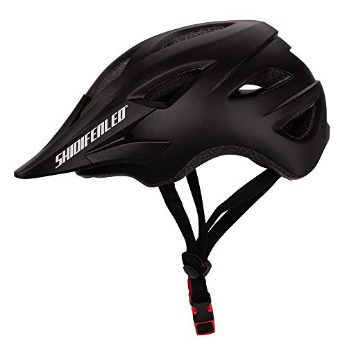 Casco para bicicleta Peso ligero Proceso de una pieza Sombrero para el sol Diseño de desvío Seguridad Protección Adecuado para Bicicleta de carretera Ciclismo de montaña BTT Hombres y mujeres,Black Casco para bicicleta Peso ligero Proceso de una pieza Sombrero para el sol Diseño de desvío Seguridad Protección Adecuado para Bicicleta de carretera Ciclismo de montaña BTT Hombres y mujeres,Black