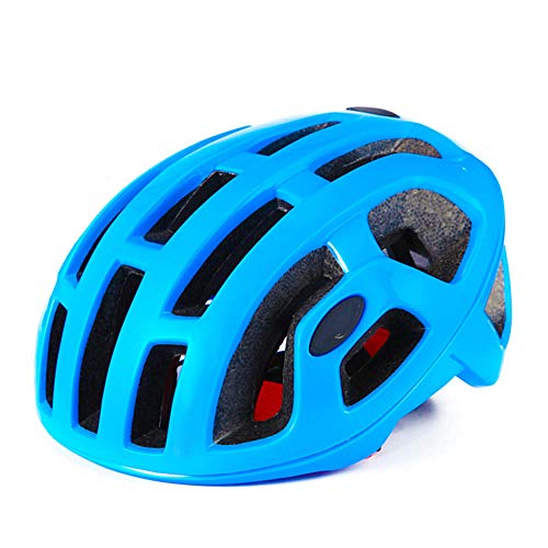 Cascos De Moto Casco de Bicicleta de Carretera octal día de Carreras Casco de Ciclismo de montaña MTB triatlón Aero Hombre Mujer Cascos de Bicicleta-Azul