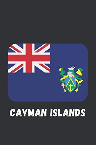 Cayman Islands: Gift For Cayman Islands country Lovers Funny Gift Notebook Idea For Girls and Women on Birthday, Christmas Cayman Islands Homeland Cities - 6 x 9 Inches-110 Blank Lined Pages