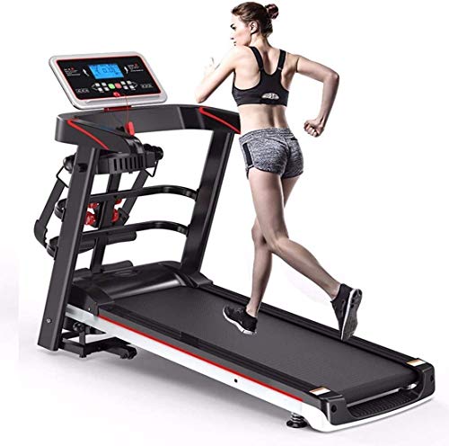 Cinta de correr plegable para casa con inclinación de 1,5 CV, motor de jubilación, cinta de correr eléctrica versátil y plegable, 12,8 km/h, pedaleo grande BJY969 Cinta de correr plegable para casa con inclinación de 1,5 CV, motor de jubilación, cinta de correr eléctrica versátil y plegable, 12,8 km/h, pedaleo grande BJY969