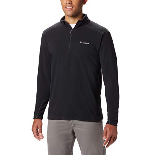 Columbia Klamath Range II Forro Polar con Media Cremallera, Hombre, Negro, L Columbia Klamath Range II Forro Polar con Media Cremallera, Hombre, Negro, L