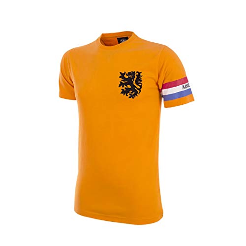 copa Holland Captain Camiseta Cuello Redondo, Infantil, Naranja, 128