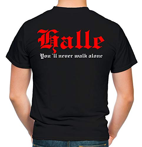 Desconocido Halle Kranz Camiseta de la Liga Alemana de la Liga Alemana de fútbol Negro M
