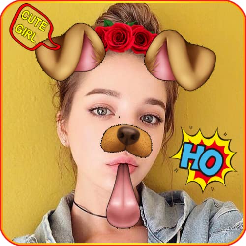 Doggy Face Filter Snappy Photo - Snap Camera Photo Collage for Snapchat