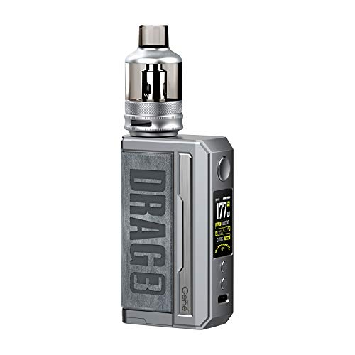 DRAG 3 Kit | Original VOOPOOO DRAG 3 177W TC Kit con TPP W Tank/Dual 18650 NO W Battery/ 5.5ml Capacity Kit