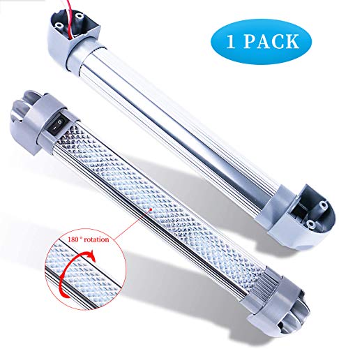 EDS Service Luz interior LED para caravana (12V), utilizada para RV / caravana / cocina / baño / garaje / oficina / venta minorista, luz LED con interruptor de encendido / apagado (1 pieza) EDS Service Luz interior LED para caravana (12V), utilizada para RV / caravana / cocina / baño / garaje / oficina / venta minorista, luz LED con interruptor de encendido / apagado (1 pieza)