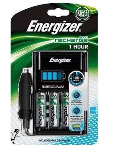 Energizer 635041 - Cargador de Pilas AA + AAA 1h