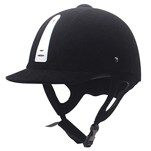 Equitación Casco, Equitación Deporte Cascos Ecuestre Casco Fácil Ropa Ecuestre Sombreros Equipment para Mujer Hombre - silver edge,xs