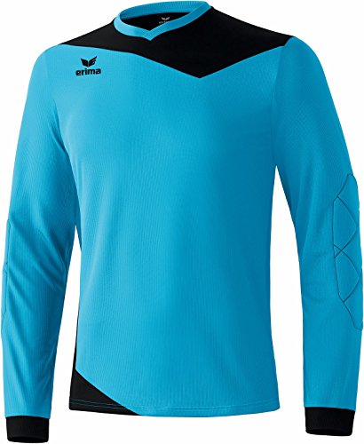 erima Torhüter Glasgow Torwarttrikot - Camiseta de Portero de fútbol para Hombre, Color Azul/Negro, Talla S
