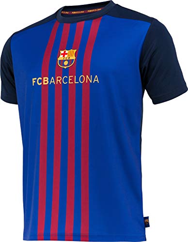 FC Barcelona – Camiseta oficial del Barca – Talla infantil, Niñas, azul, 12 años