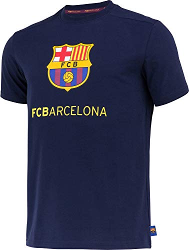 Fc Barcelone Camiseta de algodón Barça - Colección Oficial Taille Adulte L