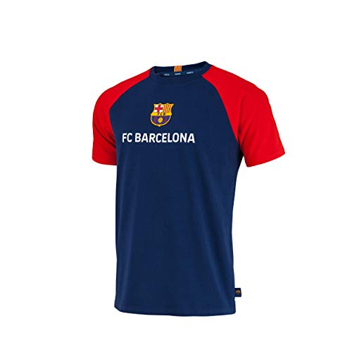 Fc Barcelone Camiseta de algodón Lionel Messi Barca - Colección Oficial Talla niño 4 años