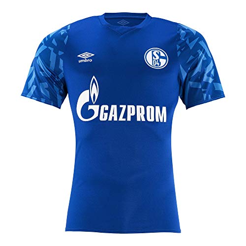 FC Schalke 04 Umbro - Camiseta de fútbol (temporada 19/20), azul, xx-large