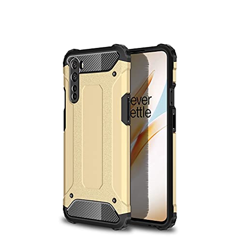 Funda protectora Funda protectora para OnePlus Nord Case, para OnePlus 8 Nord Case, para OnePlus Z Case TPU + PC Parachoques Dual Capa de doble capa Híbrido Hybrid Protector Hybrid Protector de protec