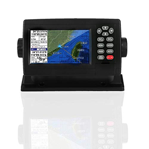 Garmin Striker 5in Marine Satellite GPS Tracker Navigator Velocímetro Pantalla LCD a color XF-520 Posicionamiento en modo dual Plotter de carta de barco