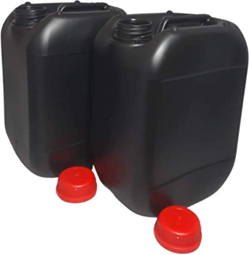 Garrafa bidon de plastico de 25 litros + Grifo para agua homologado ADR  boca ancha ideal para agua gasolina y químicos también como deposito para  aire acondicionado camping furgoneta camper : 