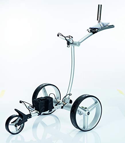 GT-AR - Carrito de golf eléctrico (aluminio, mando a distancia, incluye 5 accesorios)