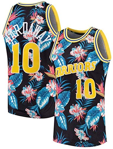 GUYUE Hombres Camiseta de Lakers - NBA 34# O'neal/Miami Heat # 33 Mourning/Warriors 10# Hardaway Bordado Baloncesto Swingman Jersey (Color : C, Size : XL)
