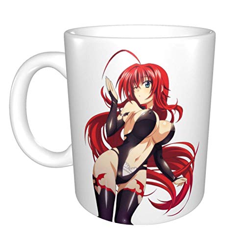 Hdadwy Highschool Dxd - Rias Gremory, taza de café de cerámica divertida única, taza de té de café de oficina en casa para regalo de Festival novedoso