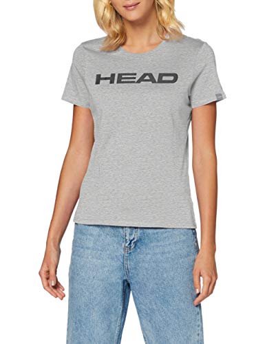 Head Camiseta para Mujer Club Lucy W, Color Gris/Negro, Talla M