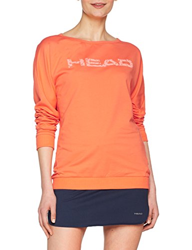 Head Transition Camiseta de Tenis, Mujer, Naranja (Corail), L