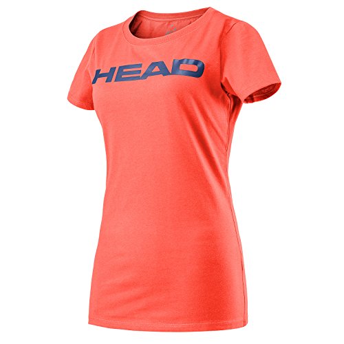 Head Transition Lucy II Camiseta, Mujer, Coral/Navy, XS