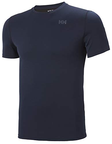 Helly Hansen HH LIFA Active Solen T-Shirt Camiseta Técnica De Protección Solar Manga Corta, Hombre, Navy, 2XL