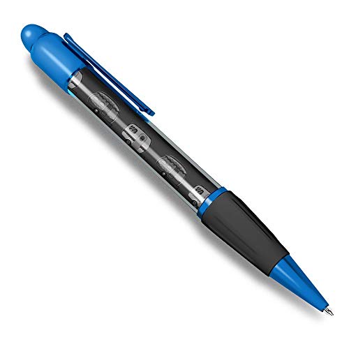 Hermoso y cómodo bolígrafo azul (tinta negra) BW – Divertidas caravanas caravanas camping #38980