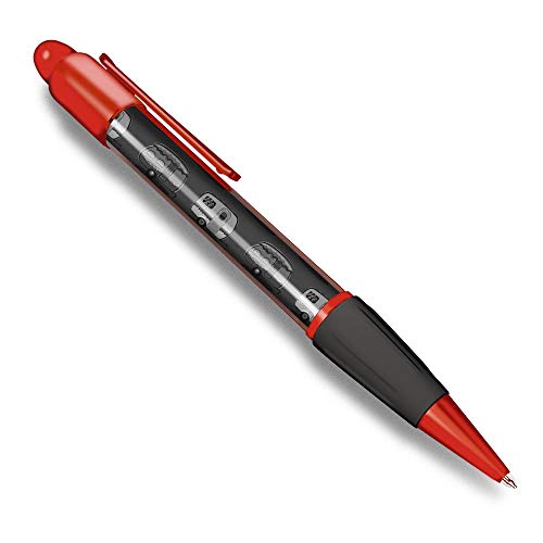 Hermoso y cómodo bolígrafo rojo (tinta negra) BW - Divertido caravanas caravanas camping #38980