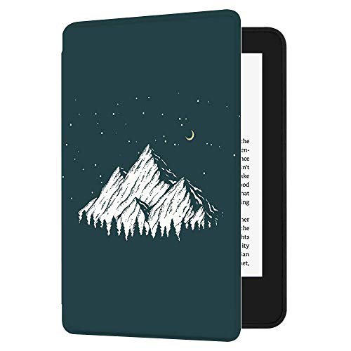 Huasiru Pintura Caso Funda para el Nuevo Kindle (10ª generación - Modelo 2019 - no es aplicable a Kindle Paperwhite o Kindle Oasis) Case Cover, montaña