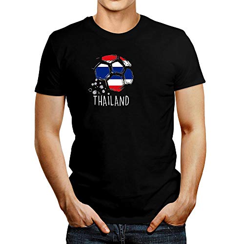 Idakoos Tailandia fútbol pelota camiseta - Negro - Medium