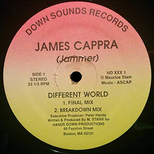 James Cappra - Different World - Down Sounds Records - HD XXX 1