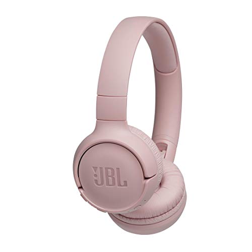 JBL Tune500BT Auriculares On Ear con Bluetooth – Auricular de diadema plegable – Batería de hasta 16 horas – Cascos inalámbricos de color rosa