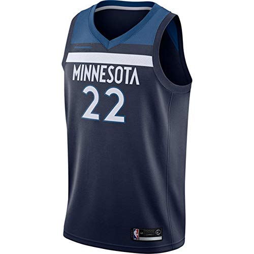 Jersey de Baloncesto Derrick Rose # 25#22#32 Minnesota Timber Wolves Fan Jersey,Camiseta sin Mangas de Secado rápido para fanáticos de los Deportes,3,M