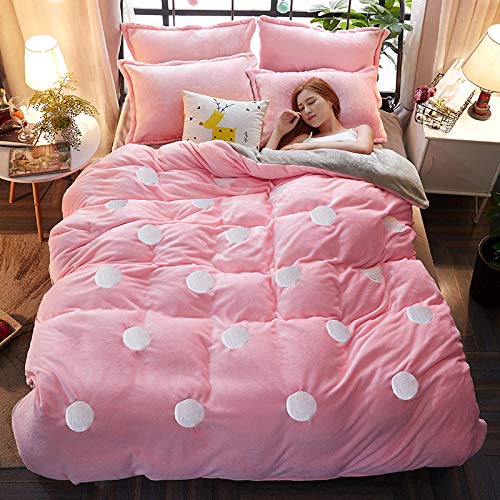 juegos de sábanas de 90 de oferta,Invierno cama de franela gruesa dormitorio de estudiantes cama individual individual tamaño king funda nórdica de Navidad funda de almohada-METRO_Hojas de 1,8 m (4 p juegos de sábanas de 90 de oferta,Invierno cama de franela gruesa dormitorio de estudiantes cama individual individual tamaño king funda nórdica de Navidad funda de almohada-METRO_Hojas de 1,8 m (4 p
