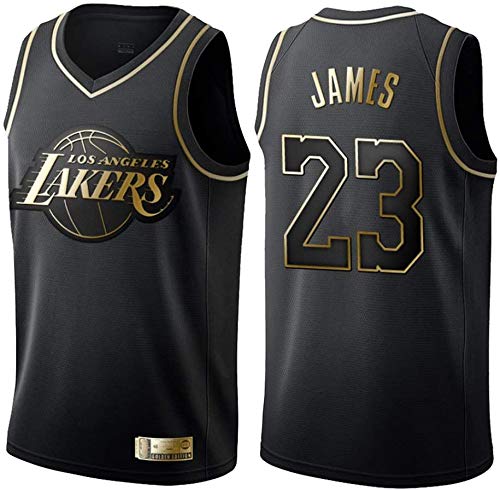 June Bart Camiseta de Baloncesto para Hombre,Mujeres Jersey Hombre - Los Angeles Lakers # 23 James Jerseys Transpirable Bordado Baloncesto Swingman Jersey