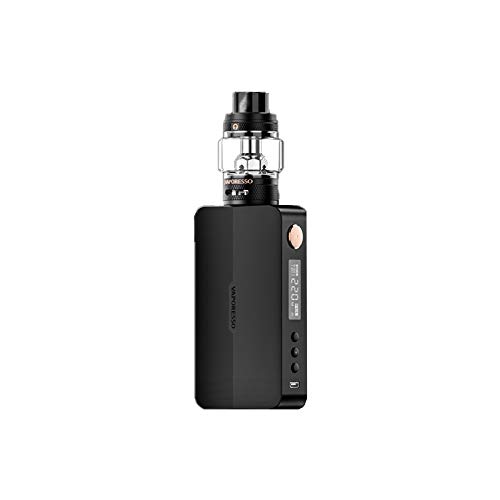 Kit de vaporizador original Gen X con 220W Gen X TC Box Mod Vape 8ml NRG-S Tanque GT4 Mesh Coil E Vaporizador de cigarrillos