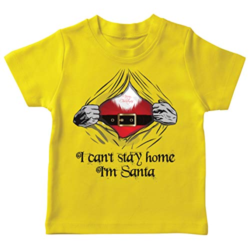 lepni.me Camiseta para Niños No Puedo Quedarme en Casa Soy Santa 2020 Navidad Equipo de Bloqueo (5-6 Years Amarillo Multicolor) lepni.me Camiseta para Niños No Puedo Quedarme en Casa Soy Santa 2020 Navidad Equipo de Bloqueo (5-6 Years Amarillo Multicolor)