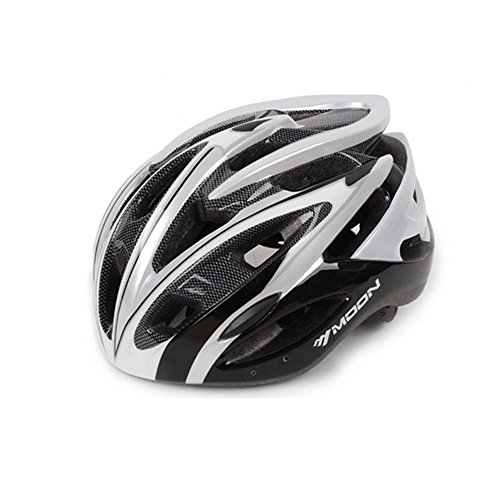 Lmzyan Casco de formación integral casco / carretera, casco de bicicleta de montaña , Black
