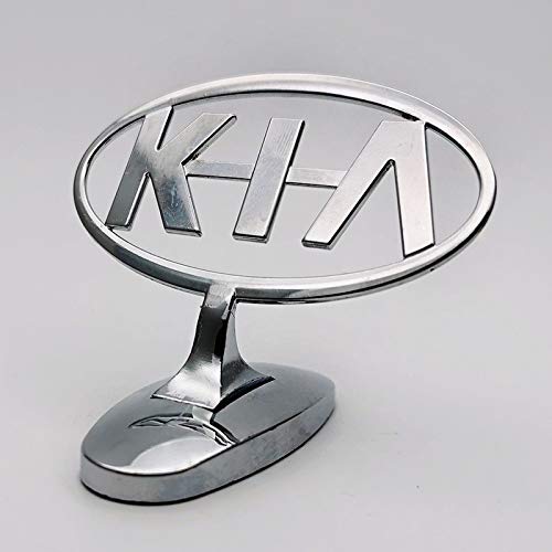 Logotipo de Coche Decoración modificada para el Coche de la Cubierta Delantero de la decoración para Kia Opel Honda Suzuki Toyota Ford Hyundai Nissan Peugeot (Color : For Kia)