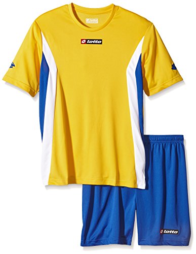 Lotto Sport Shirt mit Short Kit Stars - Camiseta de equipación de fútbol para Hombre, Color Multicolor, Talla XL