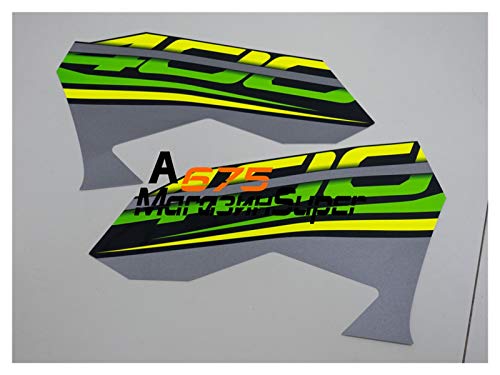 luobu Pegatina de Almohadilla para Kawasaki Ninja400 Ninja400 R Kit de Pegatinas de carenado Apliques de Motocicleta Pegatina de Carreras Ninja400 2018 2019 2020