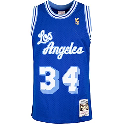 Mitchell & Ness Swingman Shaquille O´Neal L.A. Lakers 96/97 - Camiseta (talla M), color azul