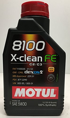 MOTUL - Aceite 8100 x-Clean fe c2/c3 5 w30 1 l