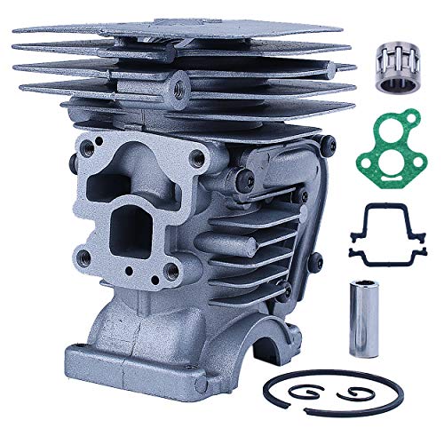 Mtanlo Kit de pistón de cilindro para motosierra Husqvarna 435 440E 135 140 Jonsered CS2240 504735101 Junta de cilindro Junta de carburador Mtanlo Kit de pistón de cilindro para motosierra Husqvarna 435 440E 135 140 Jonsered CS2240 504735101 Junta de cilindro Junta de carburador