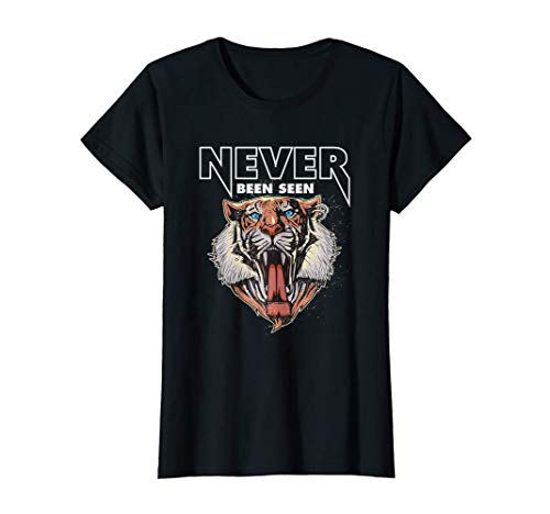 Mujer Regalo Divertido Never Tigre Camiseta
