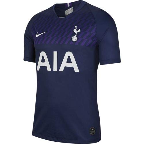 NIKE 2019/20 Stadium Camiseta Tottenham Hotspur FC 19-20 Away, Hombre, Binary Blue/White, L