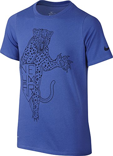 Nike B Nk Dry Dry Tee Ss Camiseta de Manga Corta Línea Neymar Jr., Niños, Azul (Comet Blue), XL
