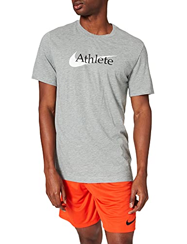 NIKE Dri-FIT, Camiseta Hombre, Dk Grey Heather, L NIKE Dri-FIT, Camiseta Hombre, Dk Grey Heather, L