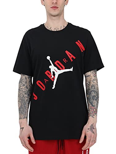 NIKE Jordan HBR Cami Shirt, Negro/Rojo/Blanco, M para Hombre